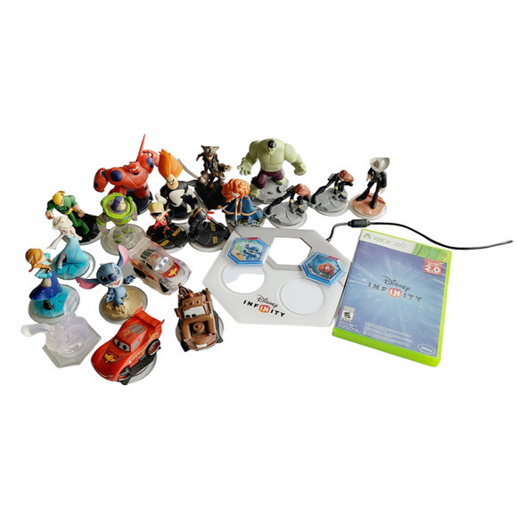 Disney Other - Disney‎ Infinity Game Lot with Figures